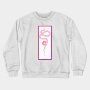 Pink snake Crewneck Sweatshirt